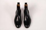 Carlos Santos 9978 Chelsea Boots In Black Calf