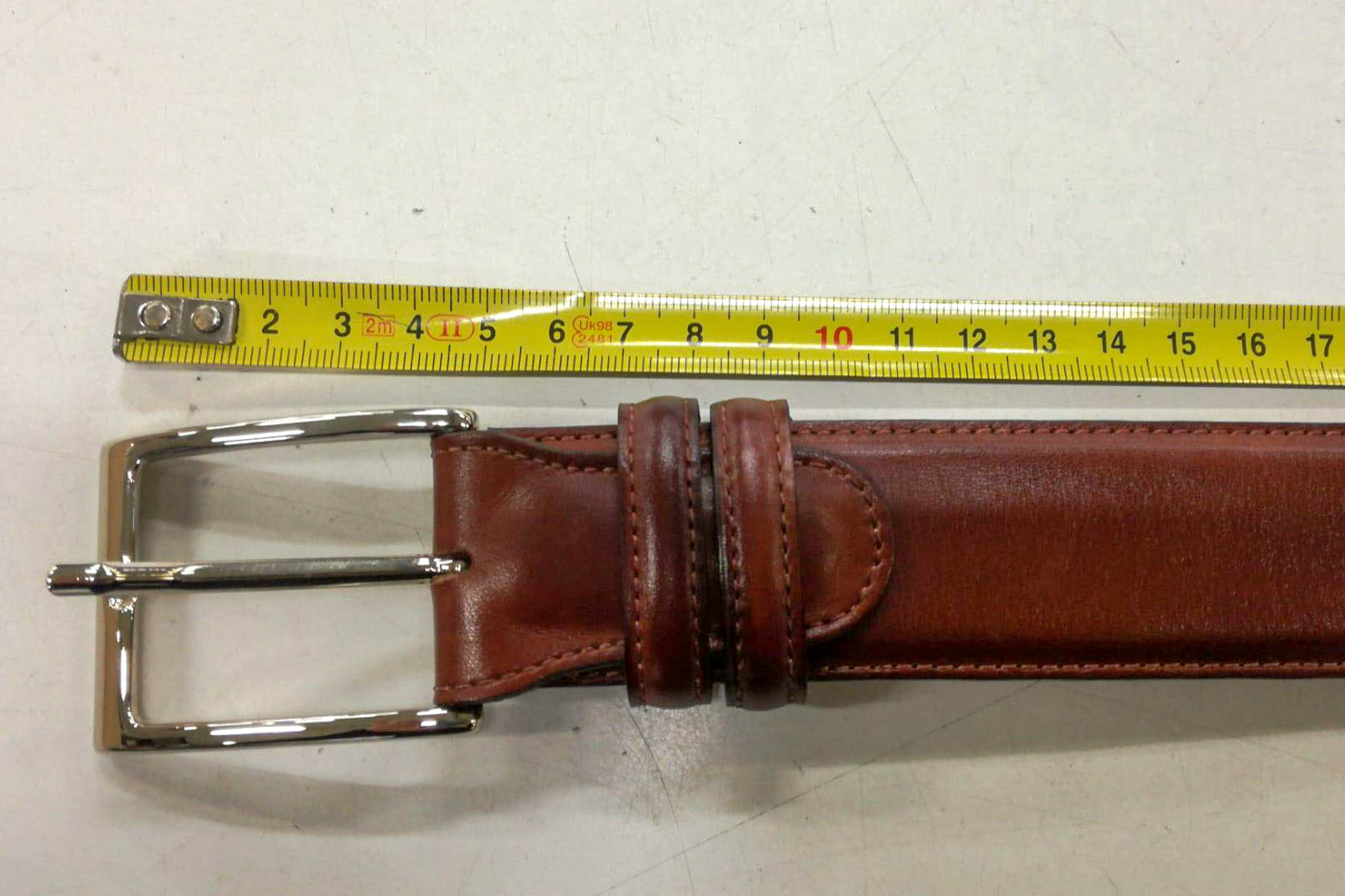 How to measure your belt size