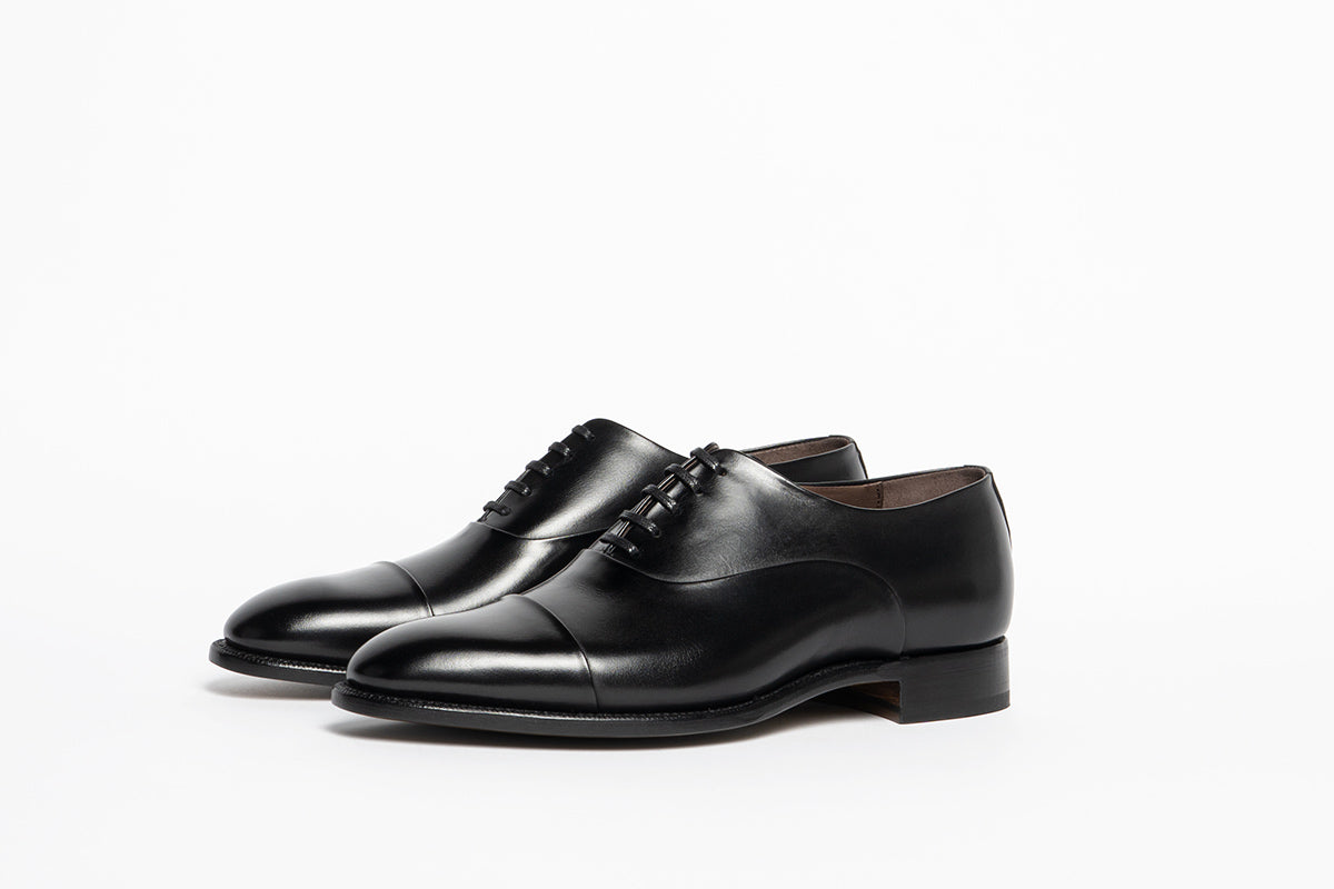 Carlos Santos 9899 Handgrade Black Oxford Shoes for Men, UK 8 Carlos Santos 9899 Handgrade Black Oxford Shoes for Men, UK 8