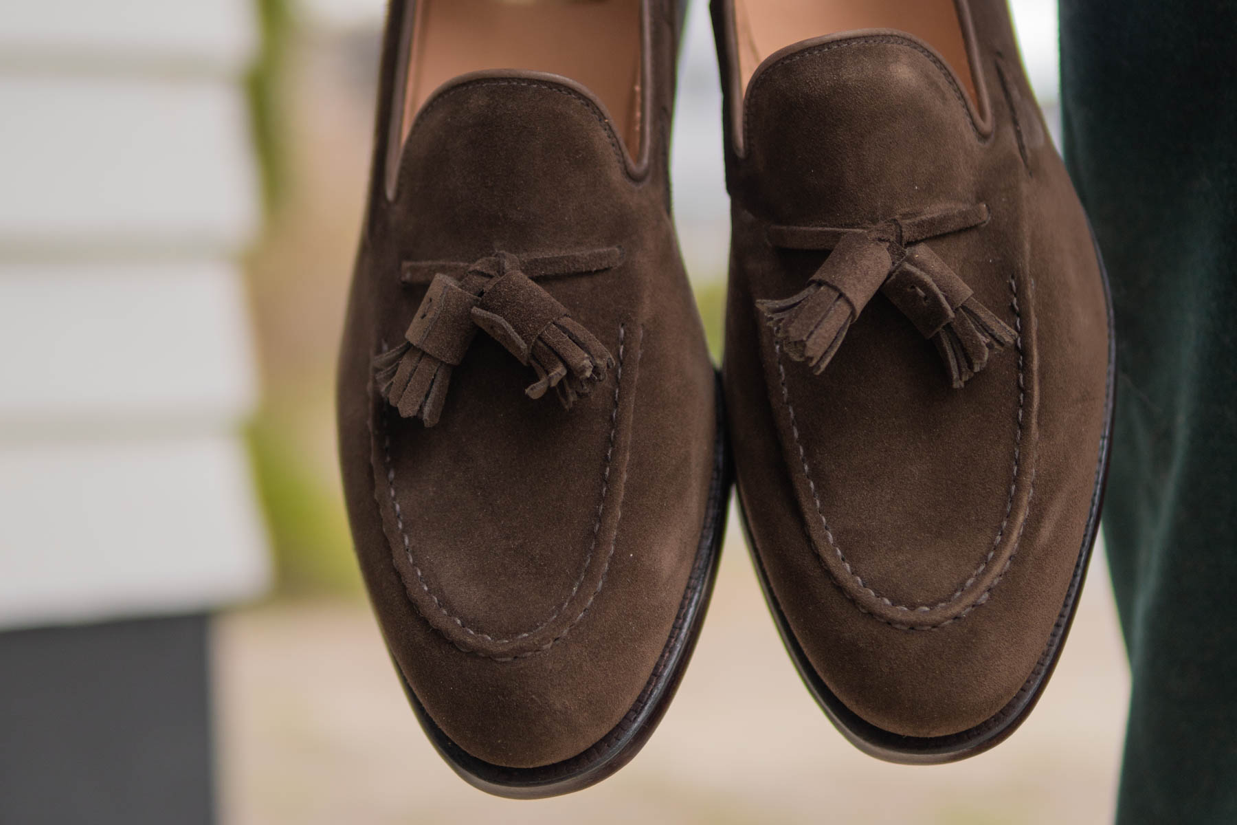 Crockett & Jones Cavendish in Dark Brown Suede for The Noble Shoe 2