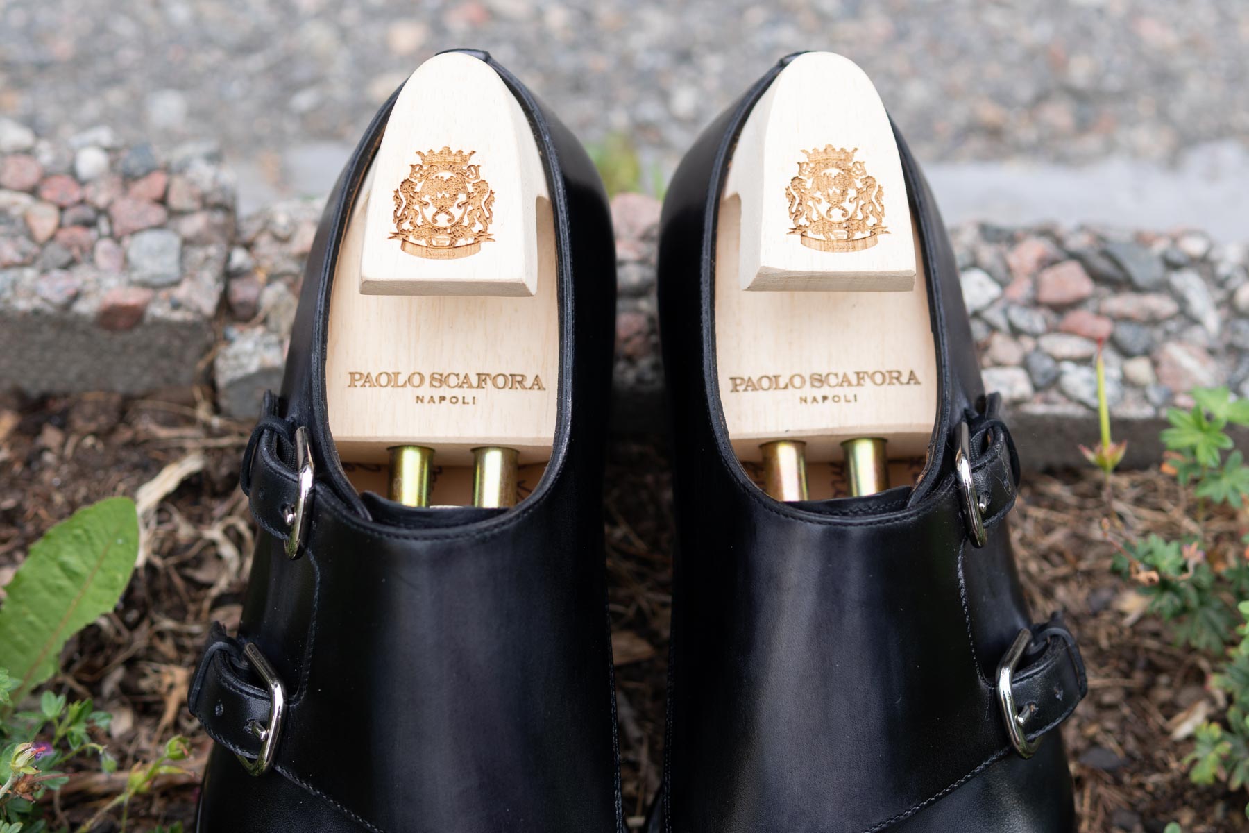 Paolo Scafora 650 Double Monk Strap in Furore for The Noble Shoe 13