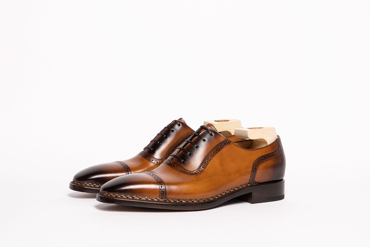 Paolo Scafora 770 Norwegian Adelaide Oxford In Antiqued Ravello