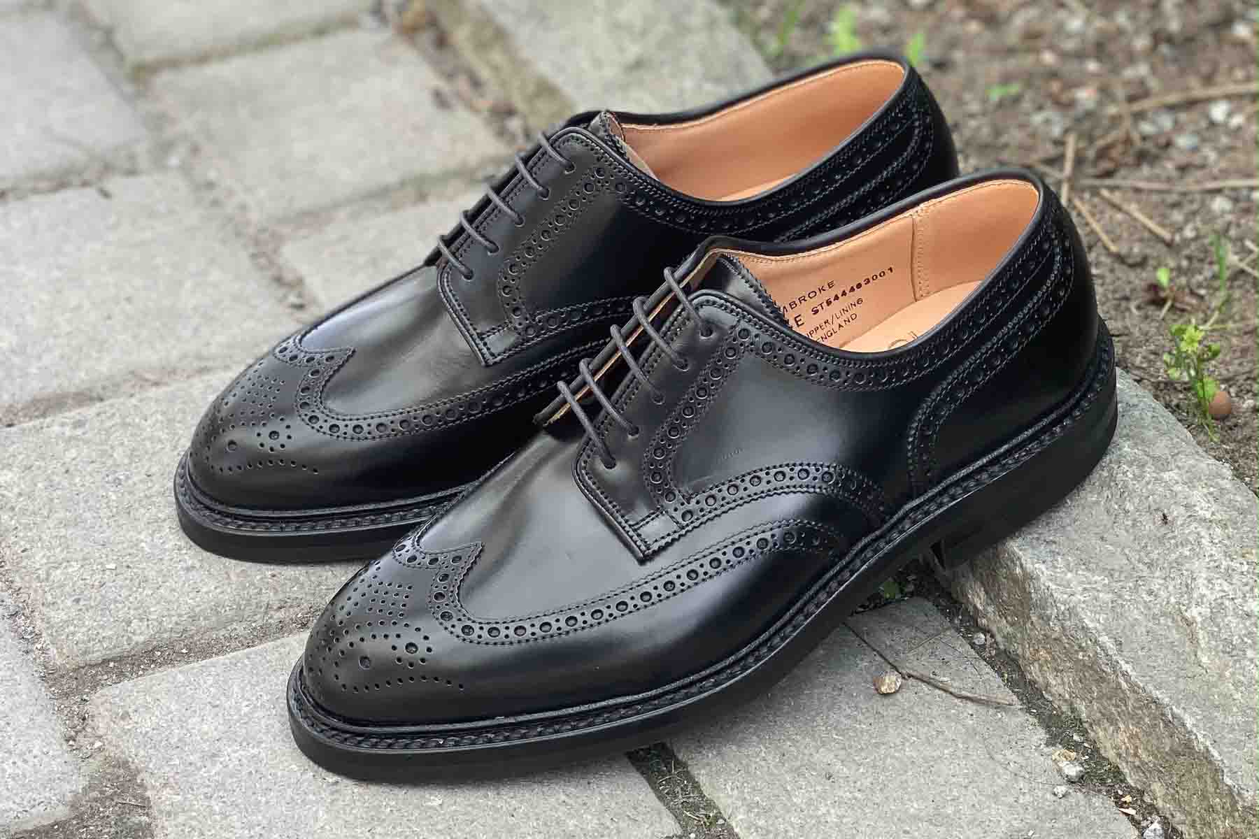 Crockett & Jones Pembroke Black Cavalry Calf 1