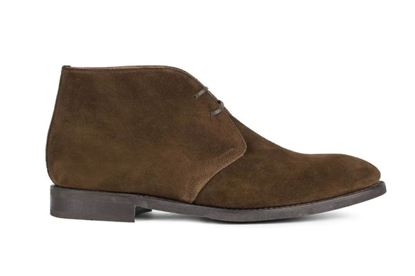 Andres Sendra Chukka Boots In Brown Suede