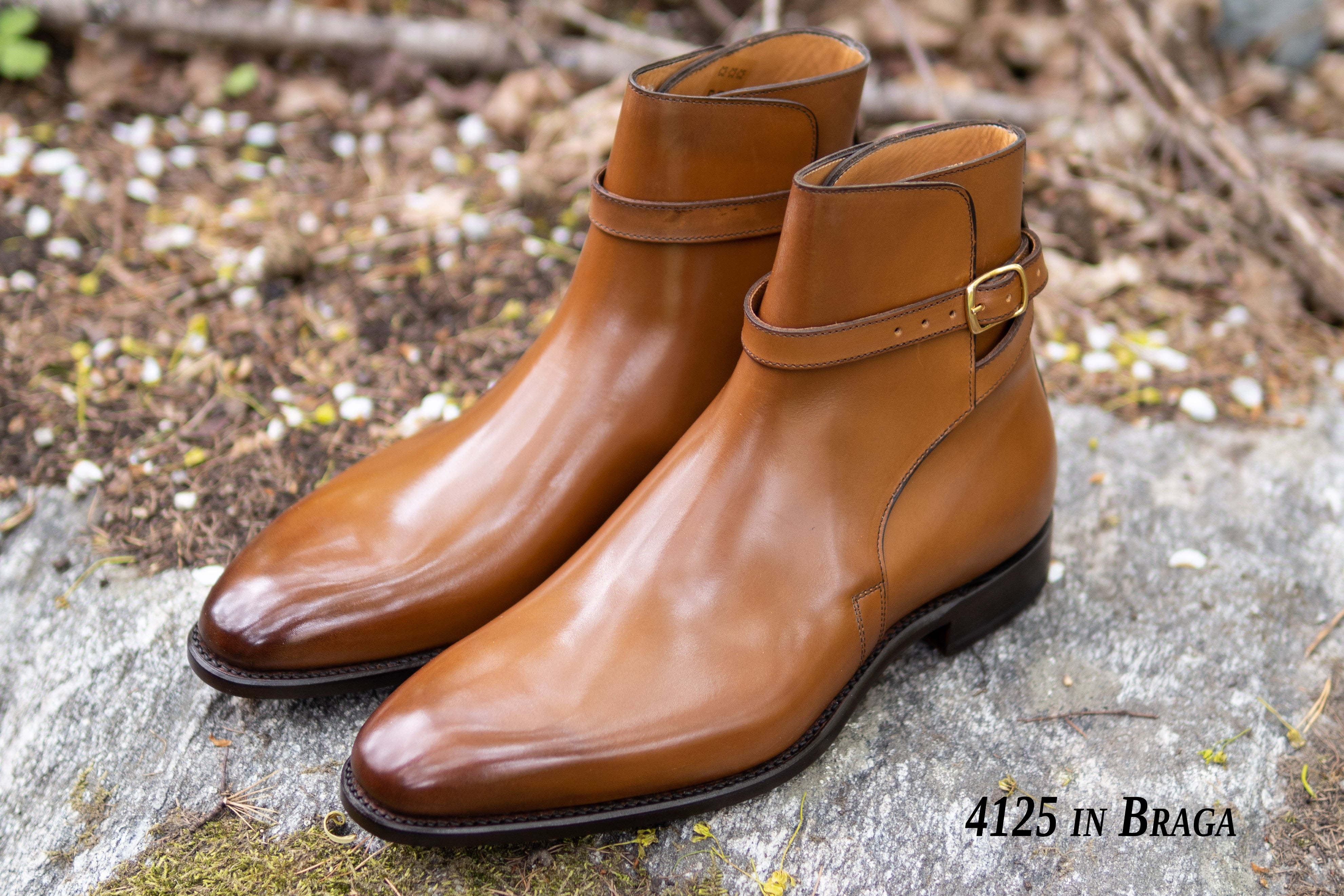カルロスサントス CarlosSantos ジョッパーブーツ 4125 445J Carlos Santos 4125 Jodhpur Boots - Patina Service