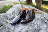 Carlos Santos 7991 Chukka Boots in Coimbra Patina for The Noble Shoe