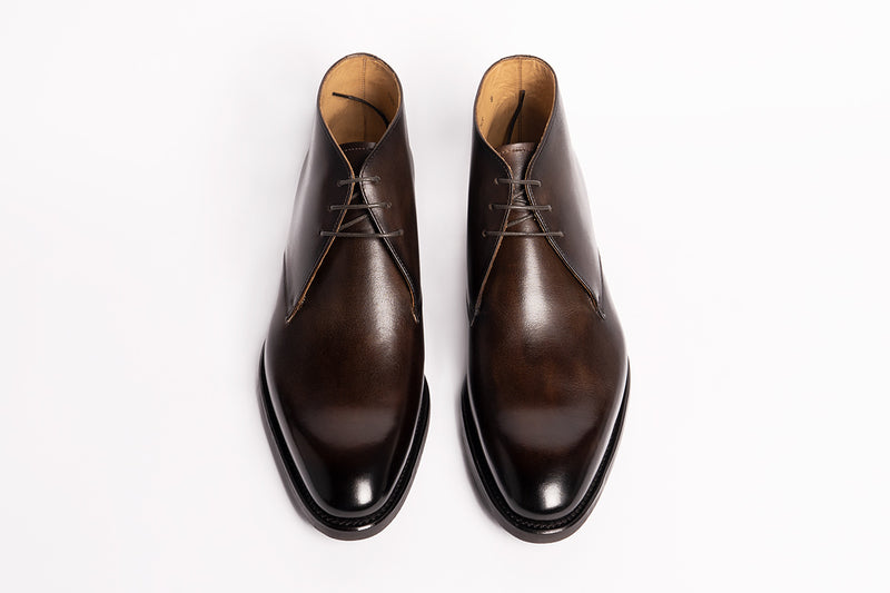 Carlos Santos (7991) Chukka Boots in Coimbra Patina | The Noble Shoe