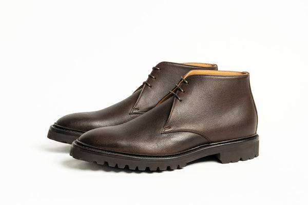 Carlos Santos 7991 Charlie Kudu Grain Chukka Boots