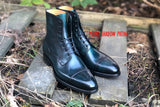 Carlos Santos 9156 Field Boot in Petro Shadow Patina GMTO for The Noble Shoe