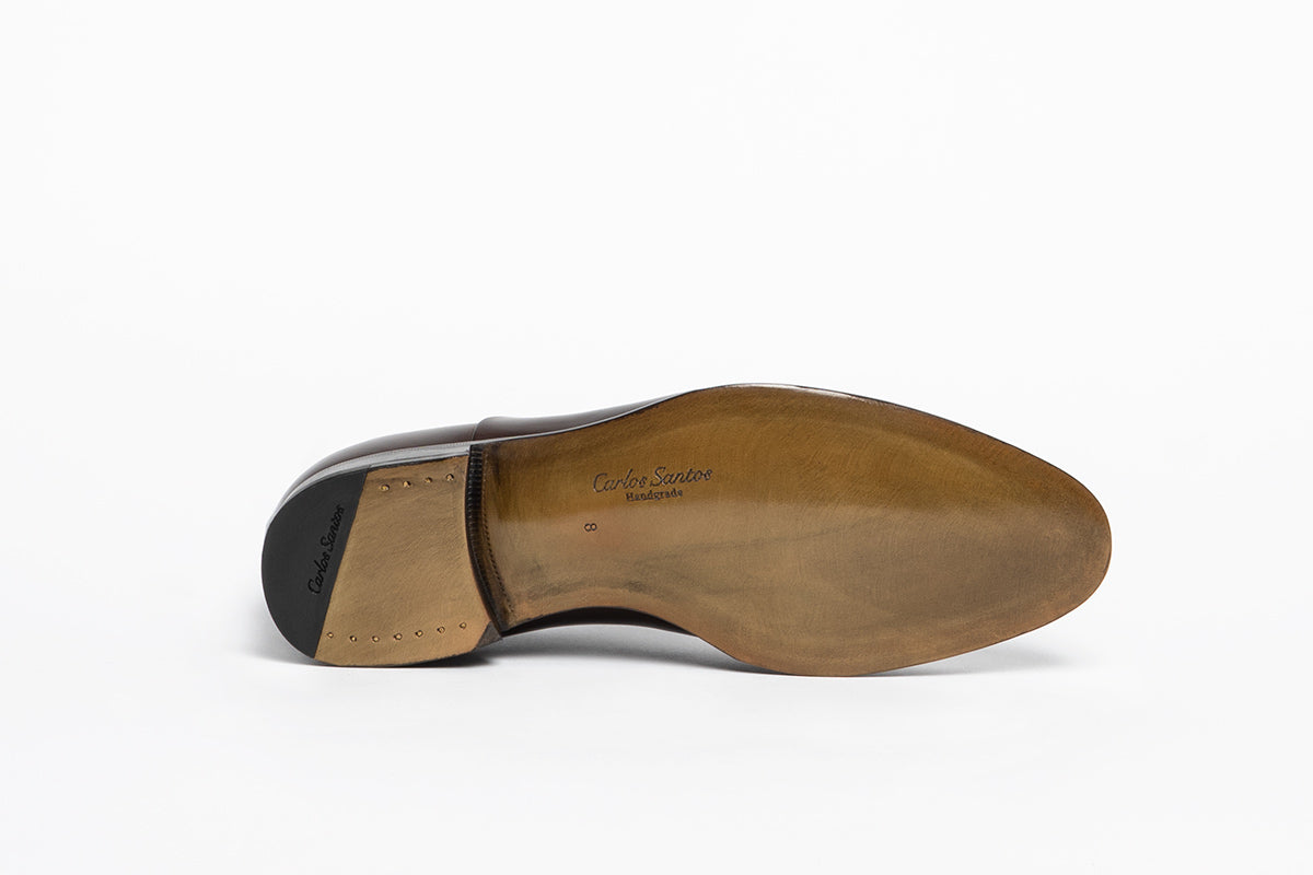 Carlos Santos 9899 Handgrade Oxford In Dark Oak Calf | The Carlos Santos 9899 Handgrade Oxford In Dark Oak Calf | The
