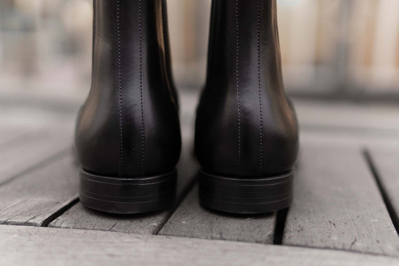 Crockett & Jones Lingfield Chelsea Boots in Black Calf for The Noble Shoe 5