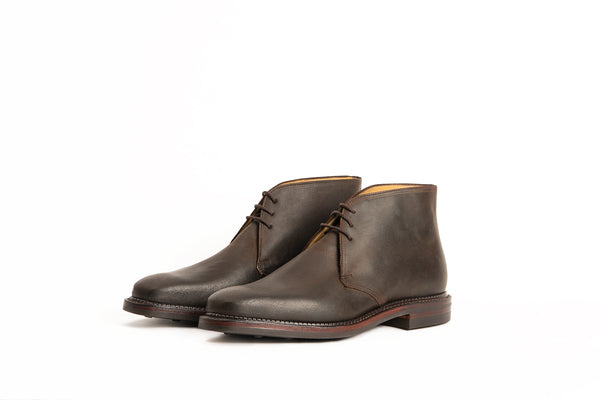 Crockett & Jones Molton Chukka Boots In Roughout Suede - No Time To Die Collection