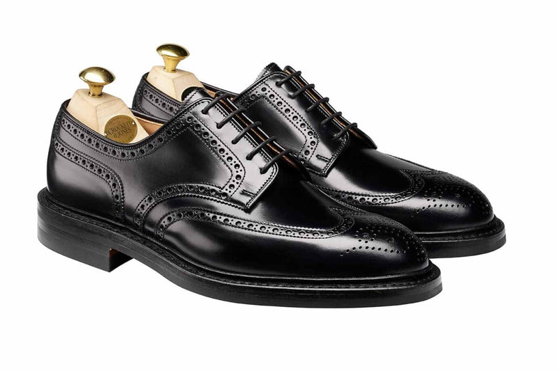 Crockett & Jones Pembroke Black Cavalry Calf