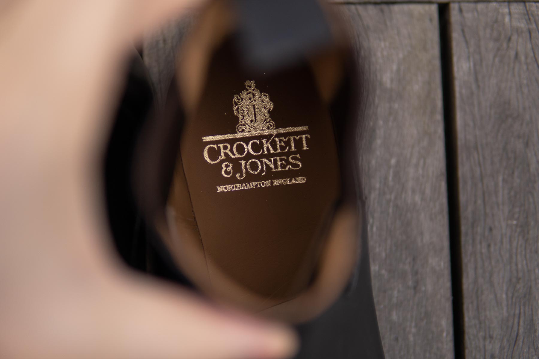 Crockett and jones logo hotsell