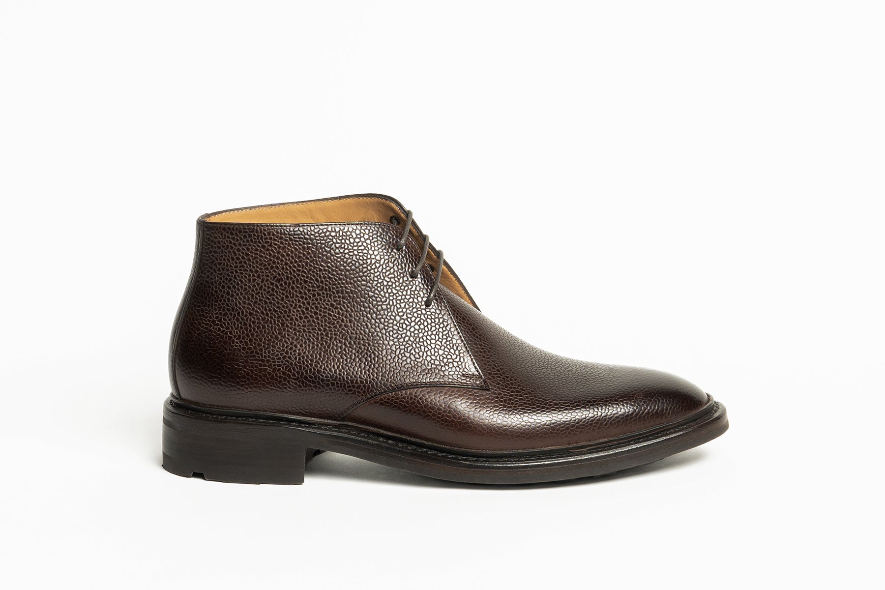 Carlosとなります。 Carlos Santos 7991 Charlie Chukka Boots In Dark Brown Scotchgrain