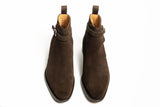 Carlos Santos 8914 Jodhpur Boots In Dark Brown Suede