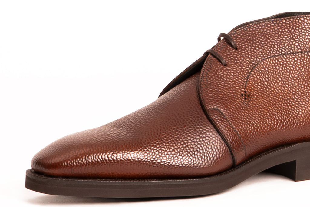 Norman leather chukka sales boot