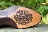 Paolo Scafora 17-5B Wholecut Oxford in Montella Calf for The Noble Shoe Emblem