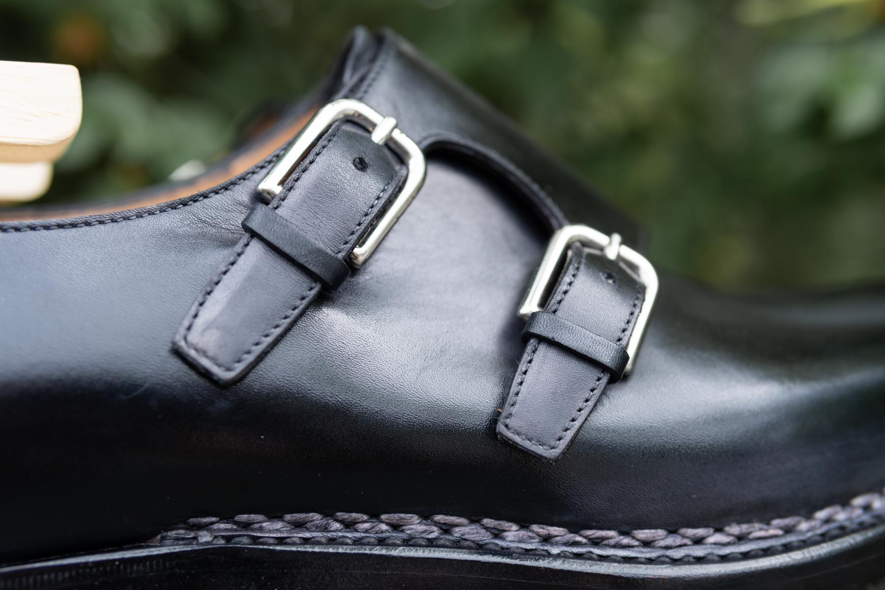 Paolo Scafora 650 Double Monk Strap In Furore Patina | The Noble Shoe