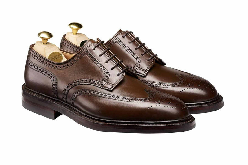 Crockett & Jones Dark Brown Wax Calf