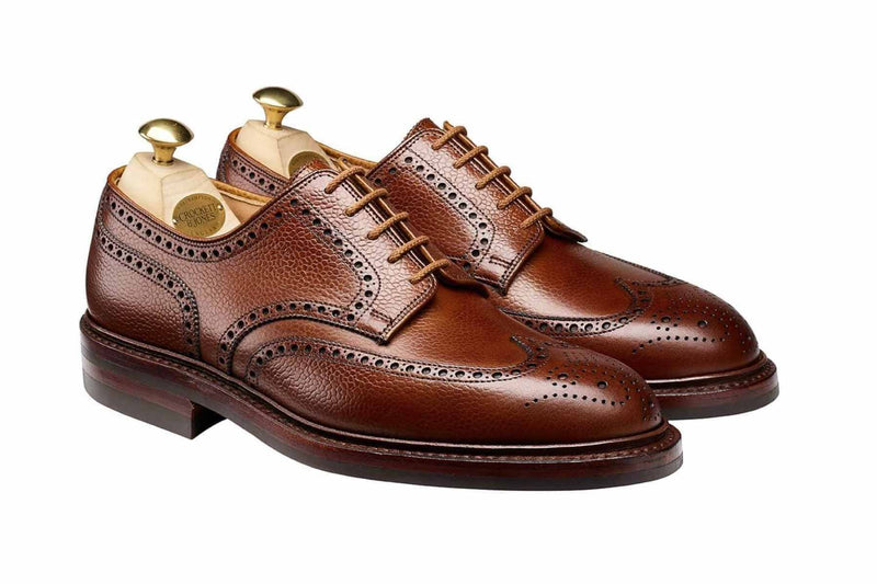 Crockett & Jones Pembroke Tan Scotch Grain